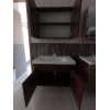 BANYO DOLAP ASMA BERLİN CEVİZ KARE 80 CM 