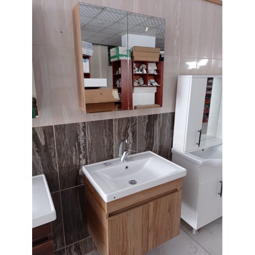 BANYO DOLAP ASMA BERLİN MEŞE KARE 65 CM 